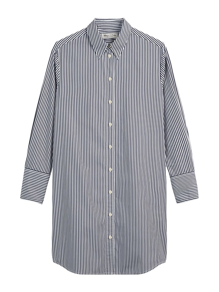 Marc O´Polo Sukienka w kolorze granatowo-białym rozmiar: 36