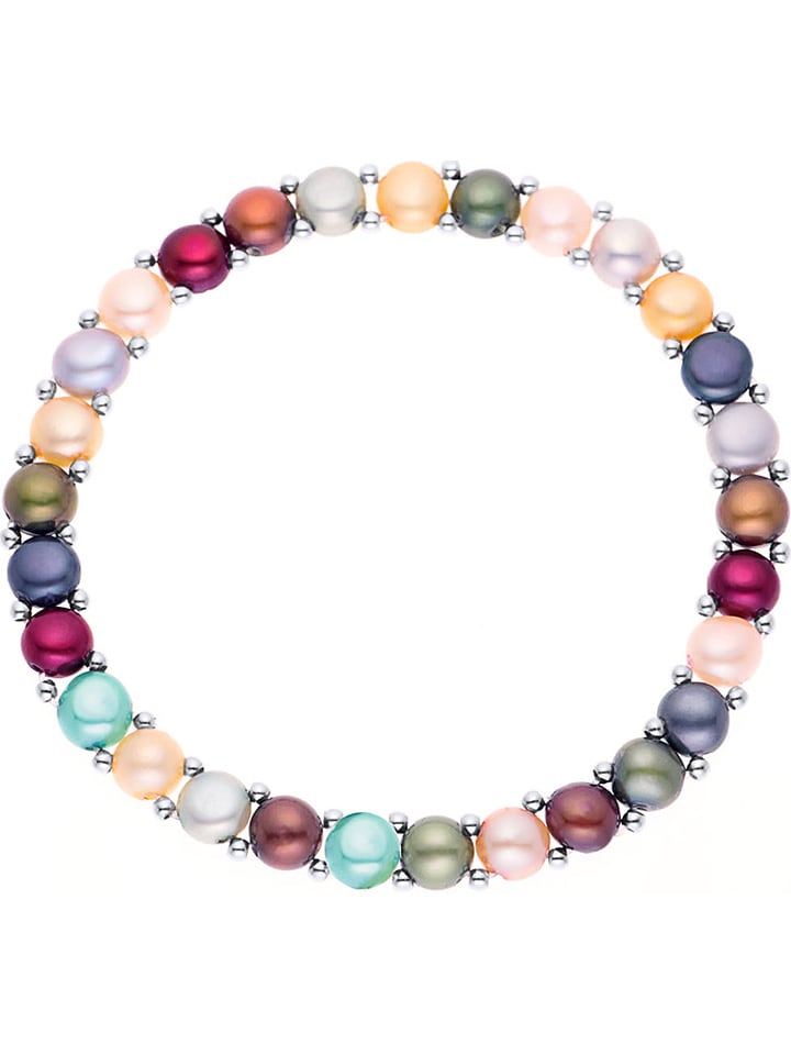 Pearline Bransoletka perłowa w różnych kolorach rozmiar: onesize