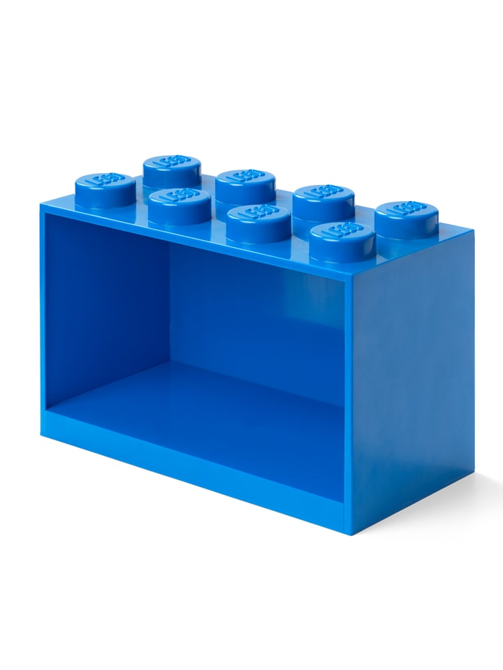 LEGO Regał ścienny "8 Knobs" w kolorze niebieskim - 31,8 x 21,3 x 26 cm rozmiar: onesize