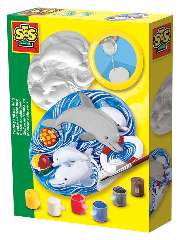 SES Zestaw do odlewania gipsu - 5+ rozmiar: onesize