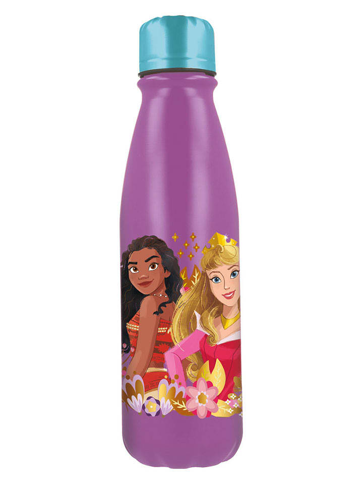 Disney Princess Bidon "Princess" w kolorze fioletowym - 600 ml rozmiar: onesize