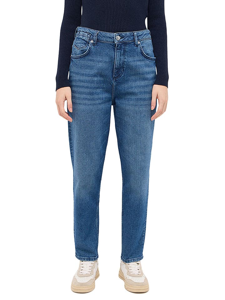 Mustang Dżinsy "Charlotte" - Tapered fit - w kolorze niebieskim rozmiar: W29/L34