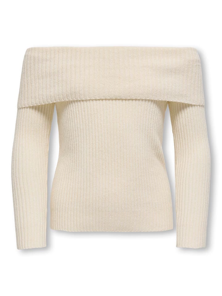 KIDS ONLY Sweter "Katia" w kolorze kremowym rozmiar: 134/140