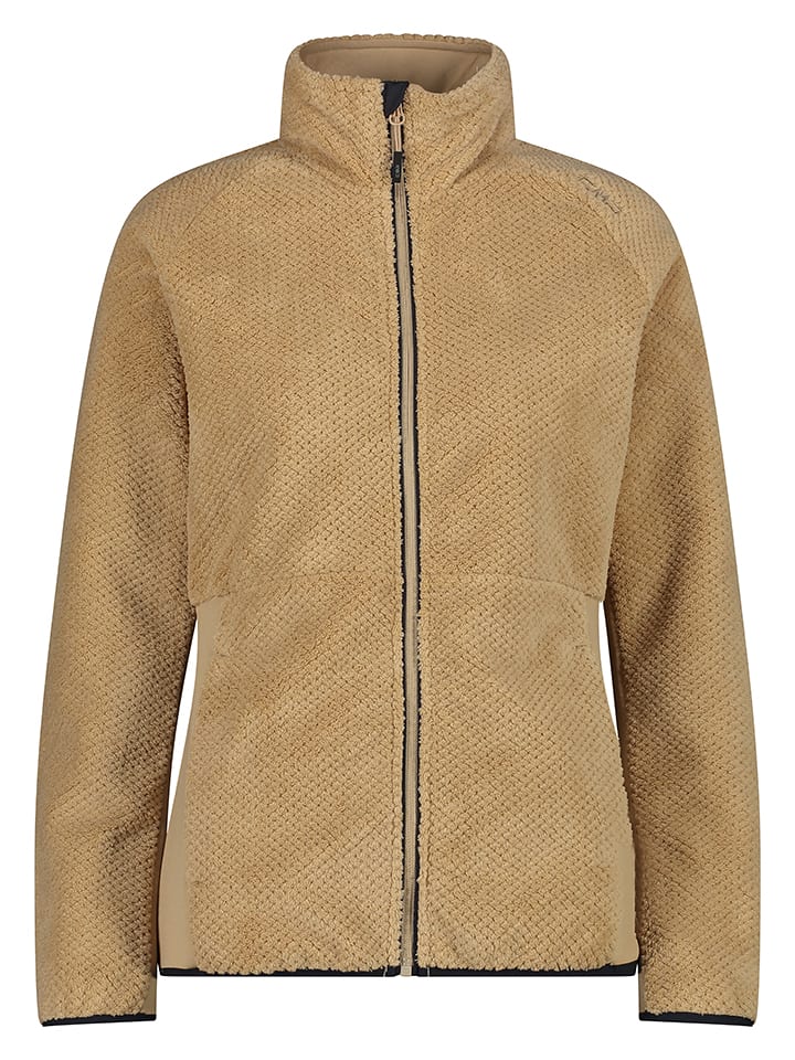 CMP Kurtka polarowa w kolorze beżowym rozmiar: 40