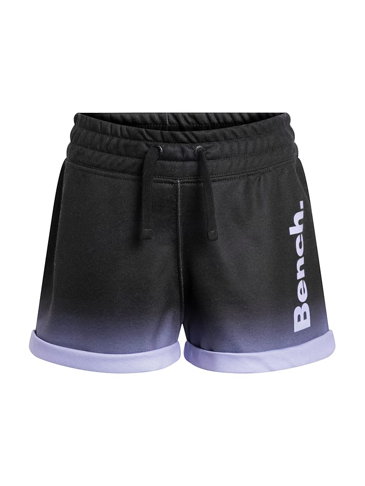 Bench Szorty dresowe "Shaunie" w kolorze fioletowo-czarnym rozmiar: 128