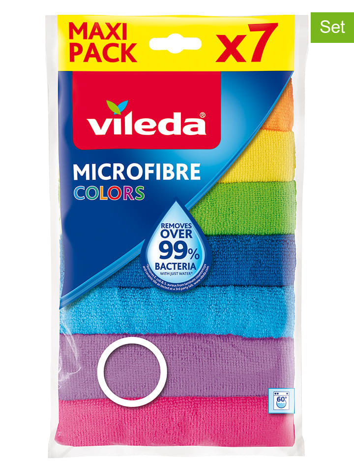 Vileda Ściereczki (14 szt.) "Colors" w różnych kolorach rozmiar: onesize