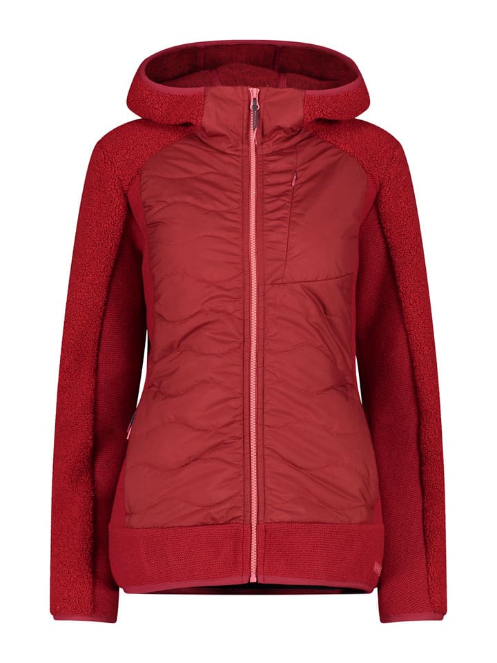 CMP Kurtka hybrydowa w kolorze czerwonym rozmiar: 46