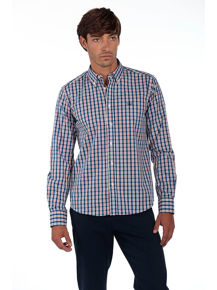 The Time of Bocha Koszula w kolorze niebiesko-czerwonym rozmiar: XXL