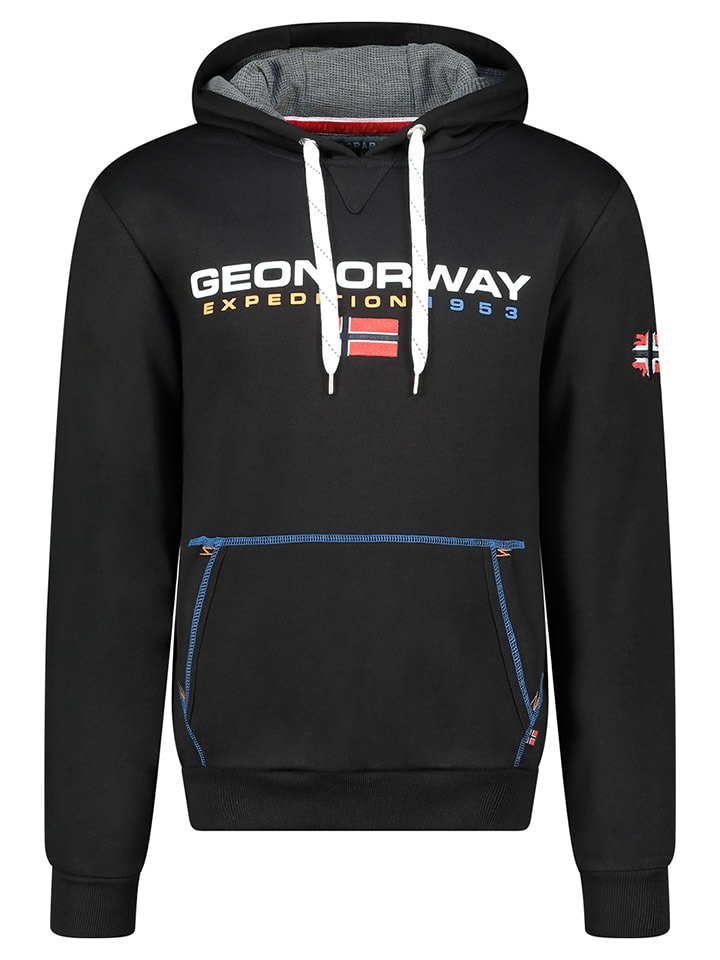 Geographical Norway Bluza "Olvier" w kolorze czarnym rozmiar: XXL