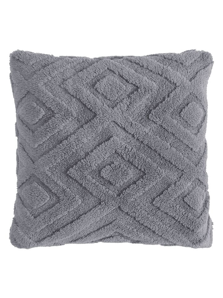 Magma Heimtex Poszewka "Paco" w kolorze szarym na poduszkę - 45 x 45 cm rozmiar: onesize