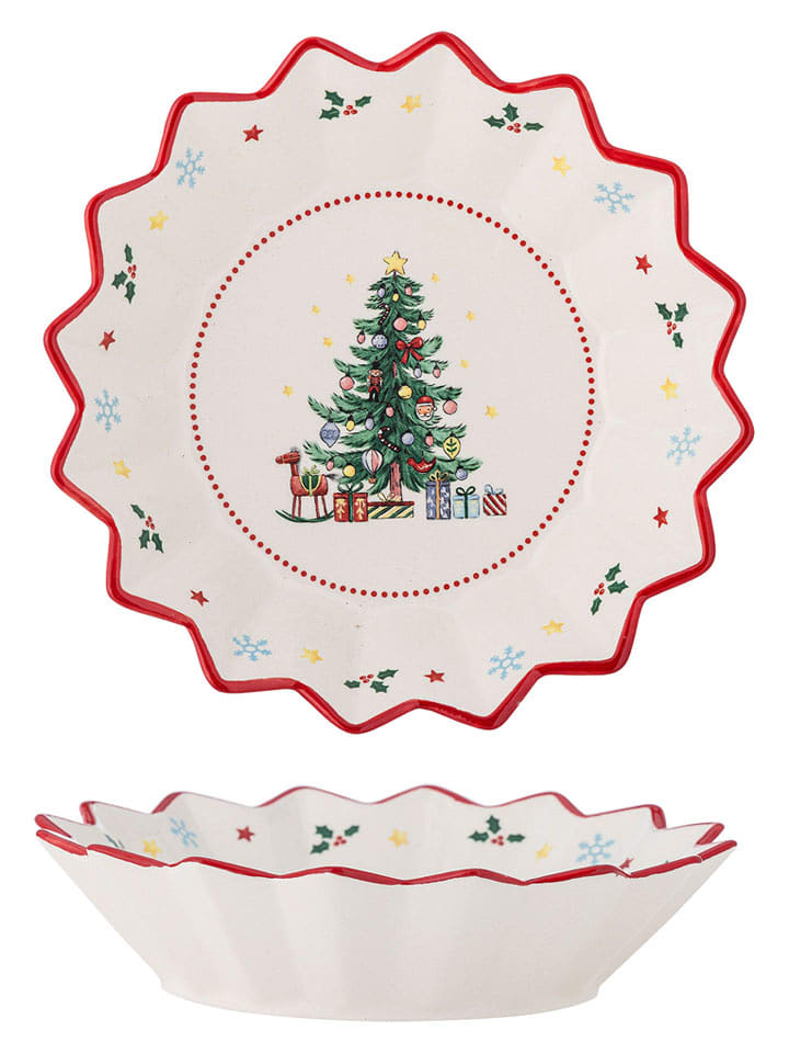 Bloomingville Miska "Naive" w kolorze kremowym - 460 ml rozmiar: onesize