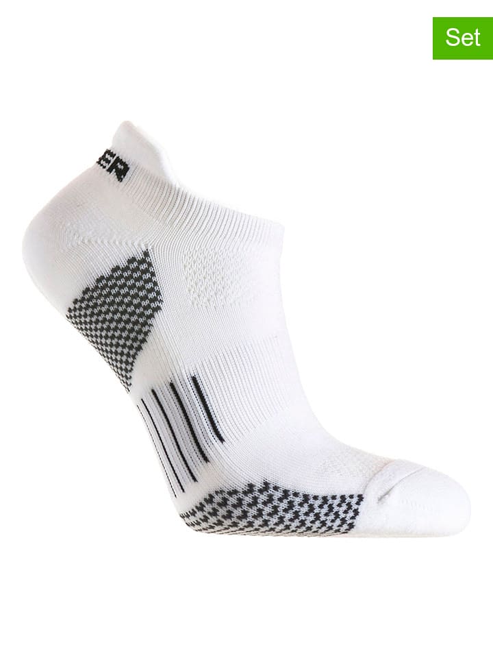 Seger Skarpety funkcyjne (3 pary) w kolorze biało-szarym rozmiar: 46-48