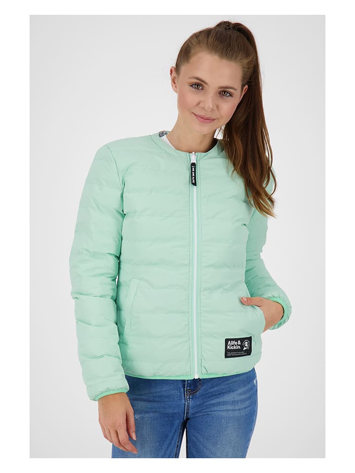 alife and kickin Kurtka przejściowa "NovaAK" w kolorze turkusowym rozmiar: S