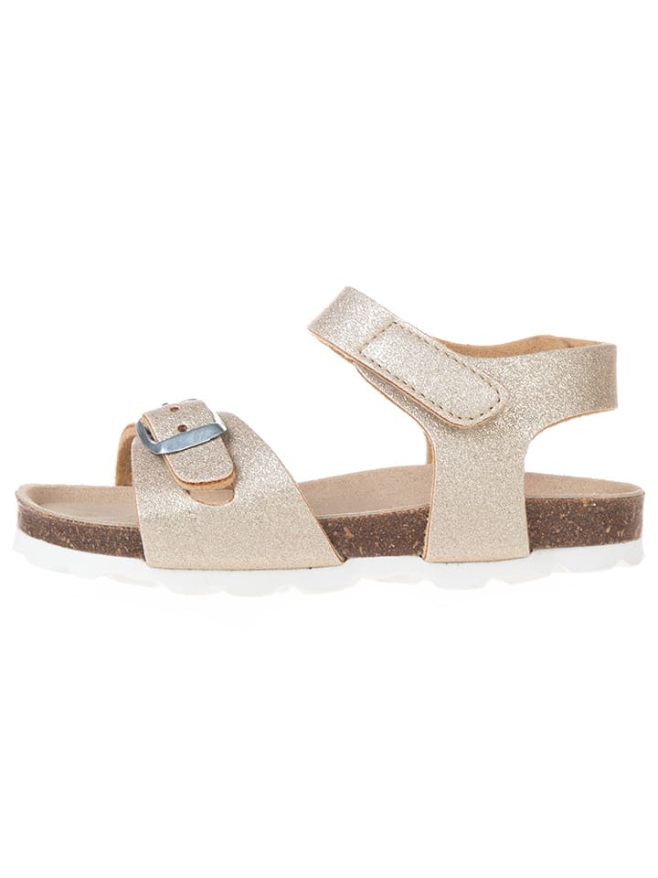 BIO PINGÜIN Sandały w kolorze złotym rozmiar: 36