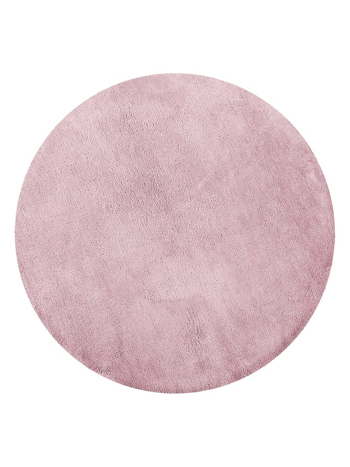 Wecon Home Dywanik łazienkowy "Joris" w kolorze jasnoróżowym rozmiar: 90 cm