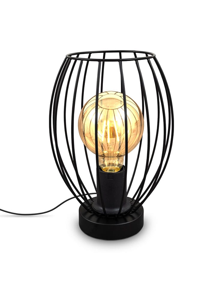 Briloner Lampa stołowa w kolorze czarnym - wys. 25,6 cm rozmiar: onesize