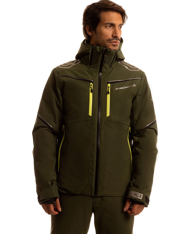 Fischer Kurtka narciarska w kolorze khaki rozmiar: M