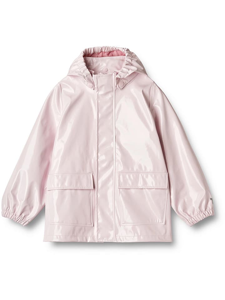 Wheat Kurtka przeciwdeszczowa "Ollo" w kolorze jasnoróżowym rozmiar: 128