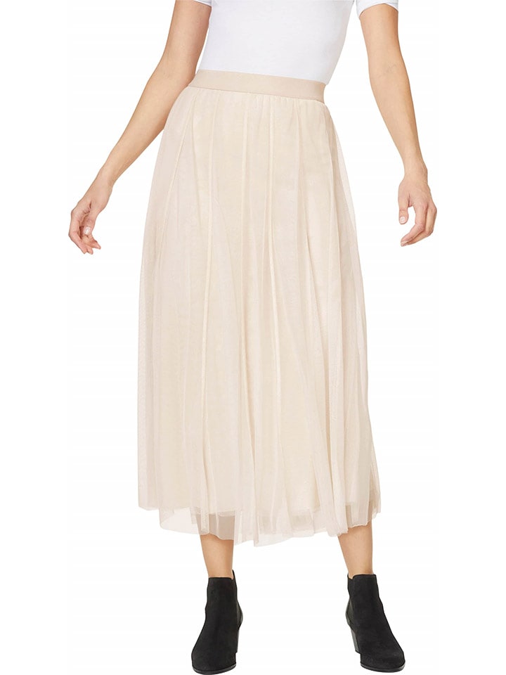 Heine Spódnica w kolorze kremowym rozmiar: 34