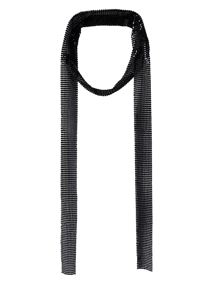 TATUUM Szal w kolorze czarnym - 167 x 3 cm rozmiar: onesize