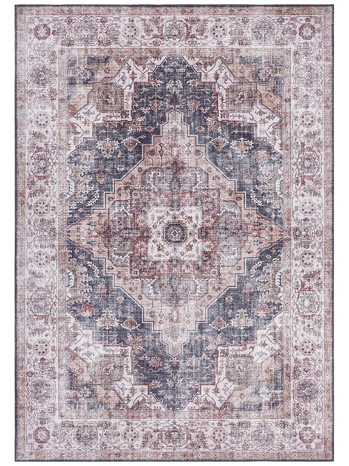 Nouristan Dywan tkany "Sylla" w kolorze szaro-brązowym rozmiar: 80x150 cm