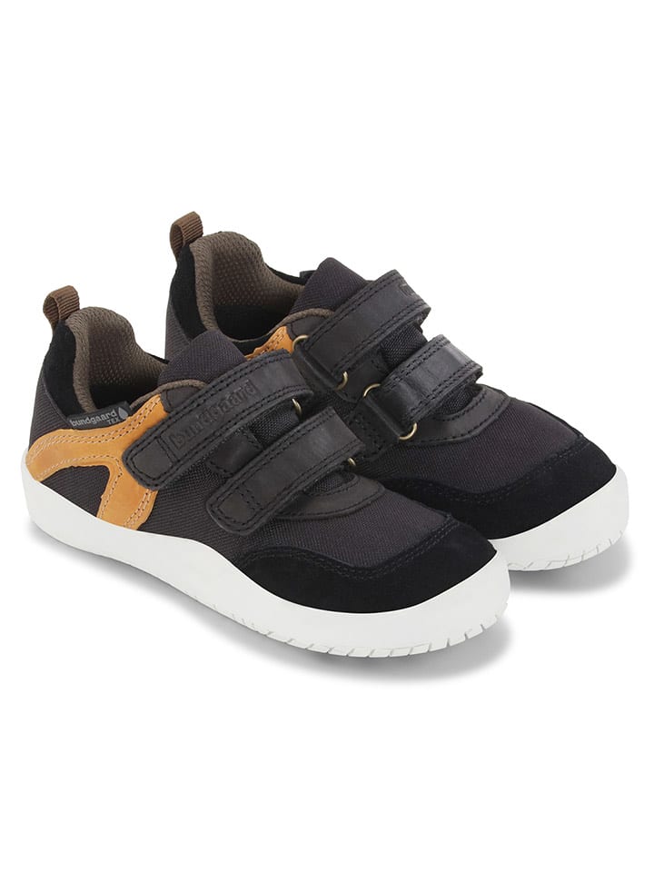 Bundgaard Skórzane sneakersy "Bennie Strap" w kolorze czarnym rozmiar: 33