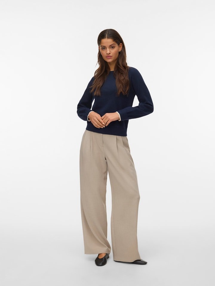 Vero Moda Sweter w kolorze granatowym rozmiar: L