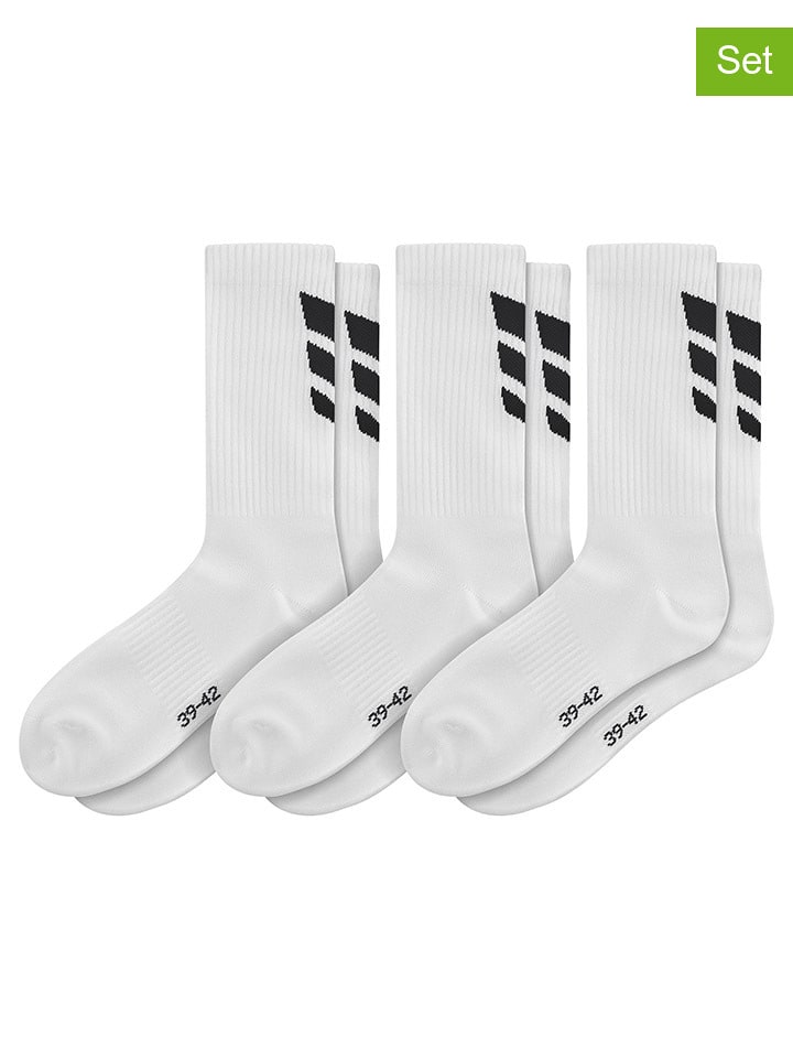 erima Skarpety (3 pary) "Wings" w kolorze białym rozmiar: 31-34