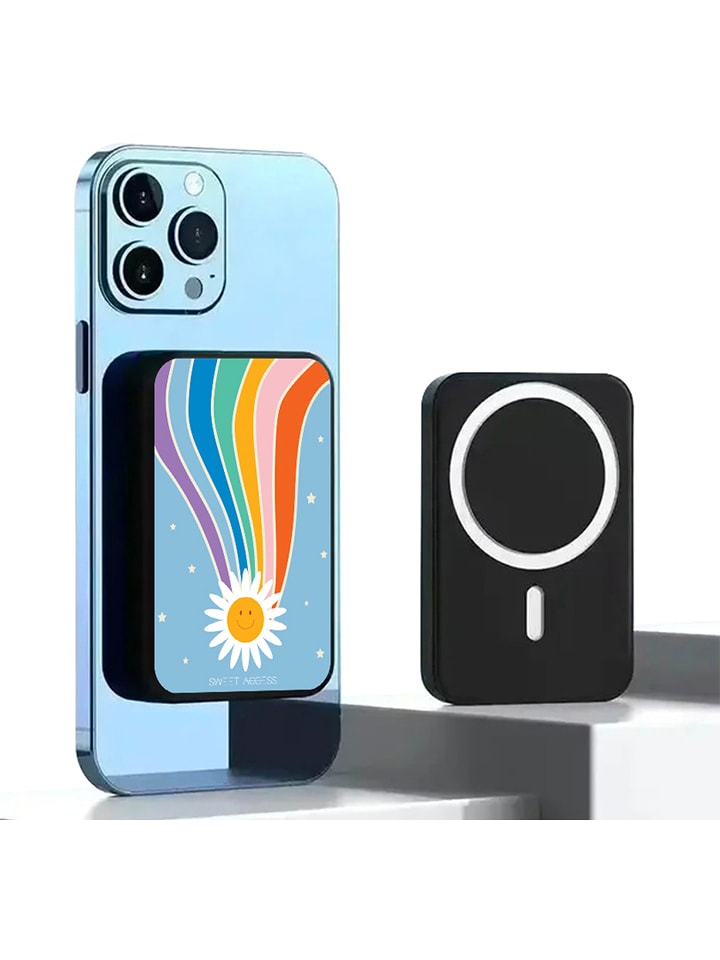 SWEET ACCESS Powerbank w kolorze błękitno-czarnym - 10000 mAh rozmiar: onesize