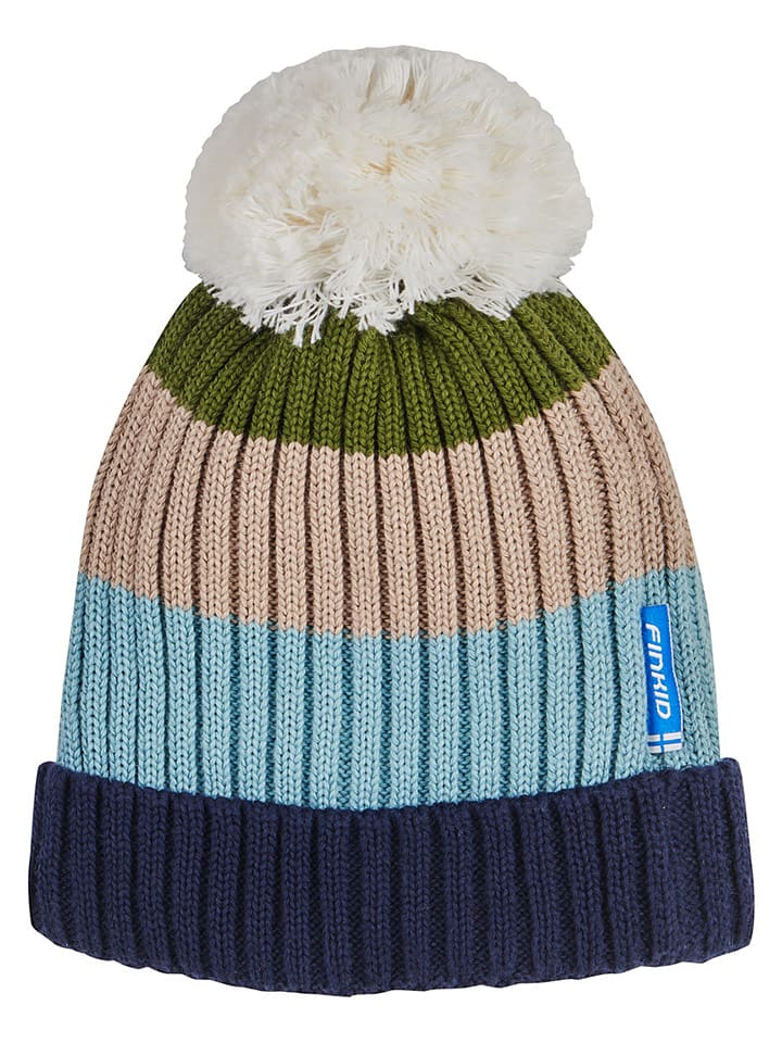 finkid Czapka "Pompula" ze wzorem rozmiar: 52 cm