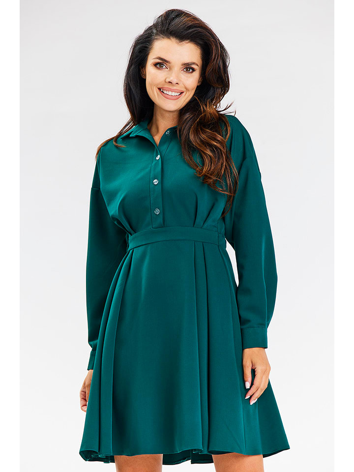 Awama Sukienka w kolorze morskim rozmiar: S