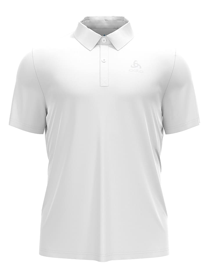 Odlo Funkcyjna koszulka polo "Cardada" w kolorze białym rozmiar: M