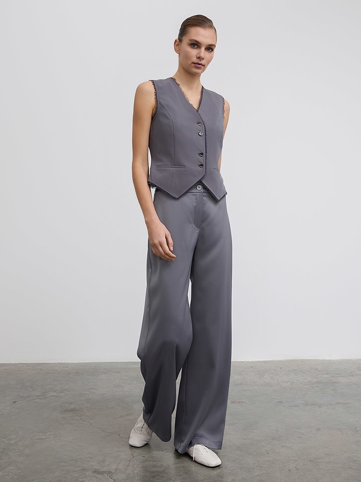 BGN Spodnie w kolorze antracytowym rozmiar: 38