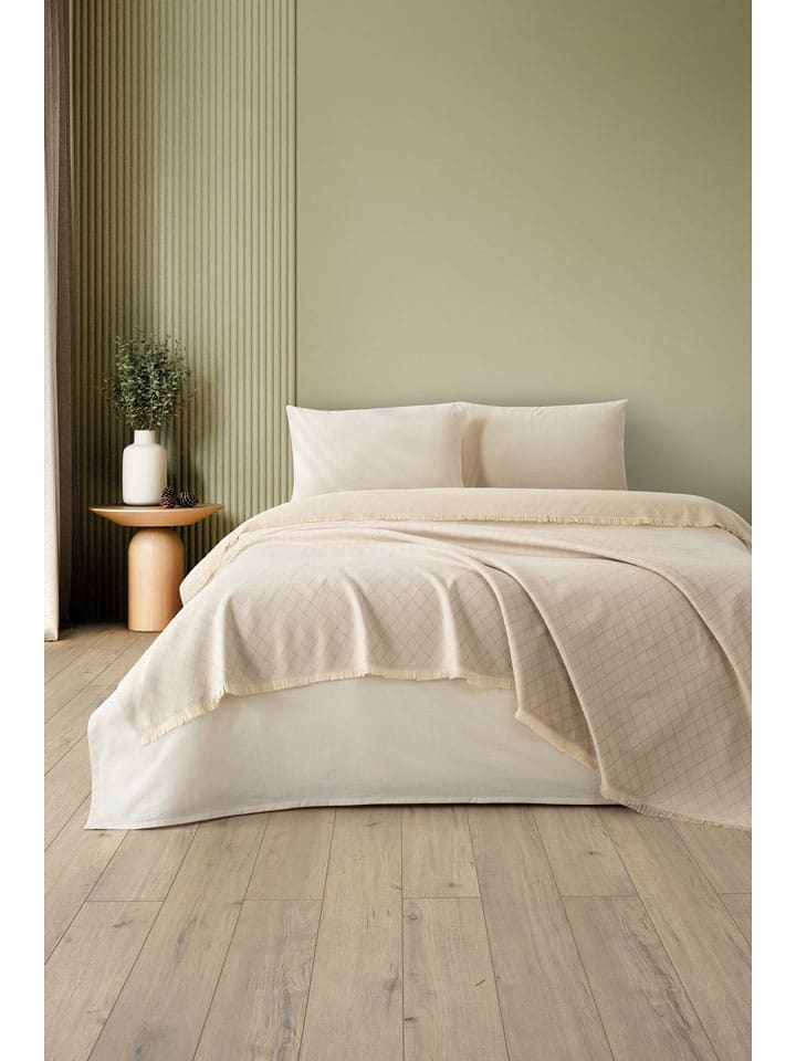 Mijolnir Narzuta w kolorze beżowym rozmiar: 210x230 cm