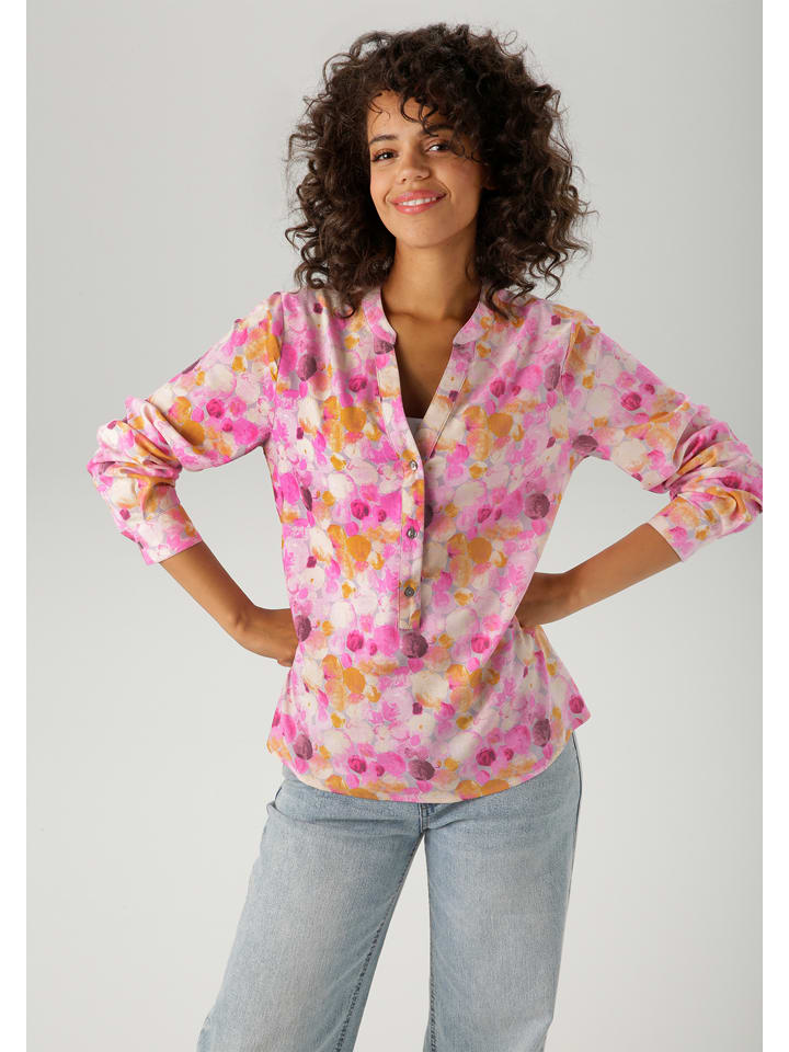 Aniston Bluzka w kolorze różowo-pomarańczowym rozmiar: 38