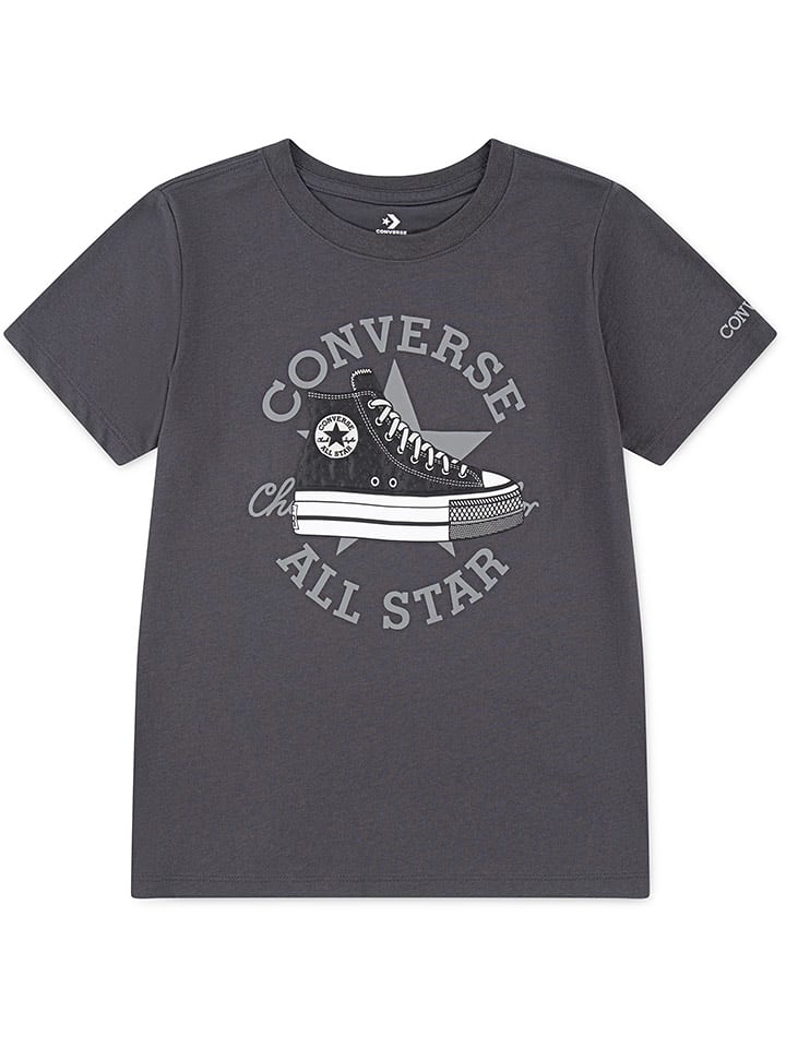 Converse Koszulka w kolorze antracytowym rozmiar: 140-152