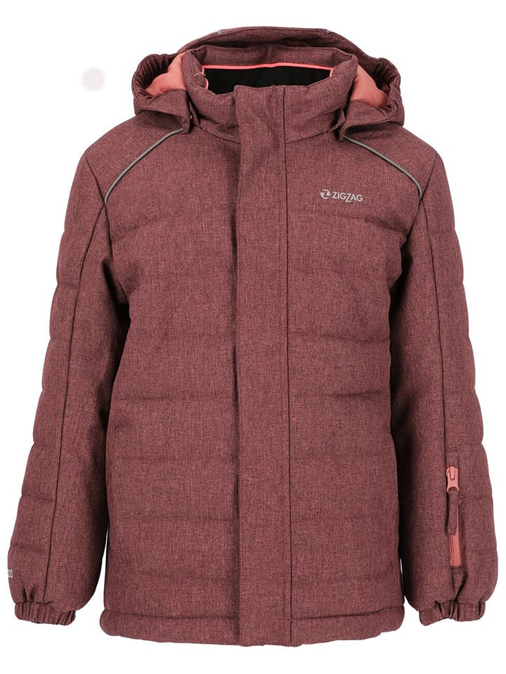 Zigzag Kurtka narciarska "Nino" w kolorze czerwonym rozmiar: 104