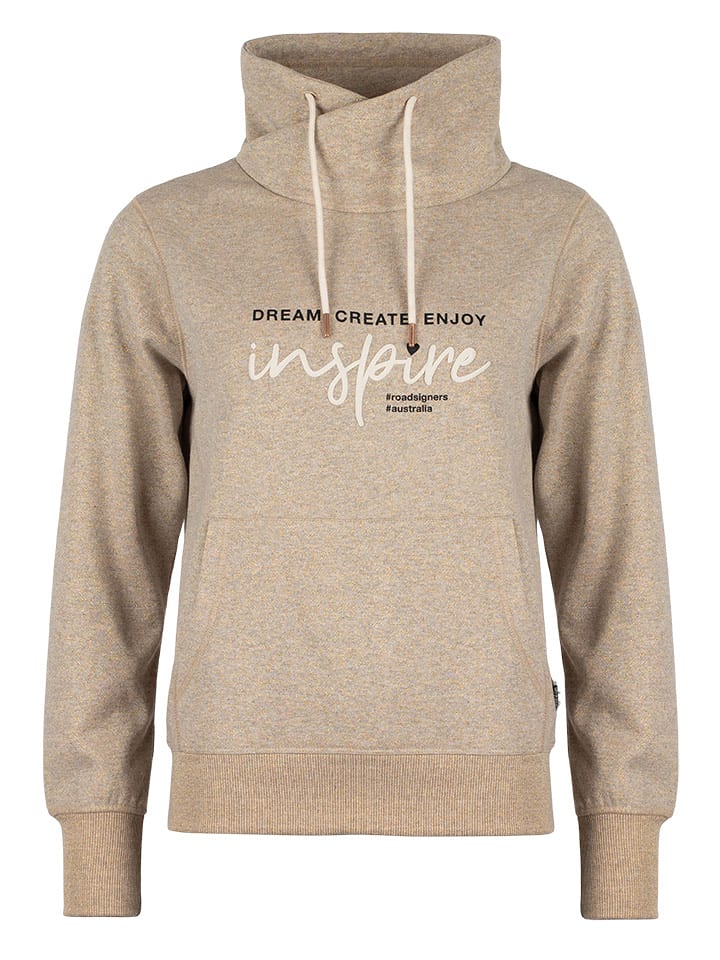 Roadsign Bluza w kolorze jasnobrązowym rozmiar: XL