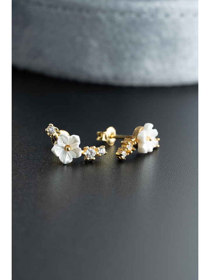 Lodie Silver Srebrne kolczyki-wkrętki z cyrkoniami rozmiar: onesize