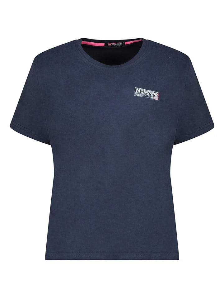 Geographical Norway Koszulka w kolorze granatowym rozmiar: S