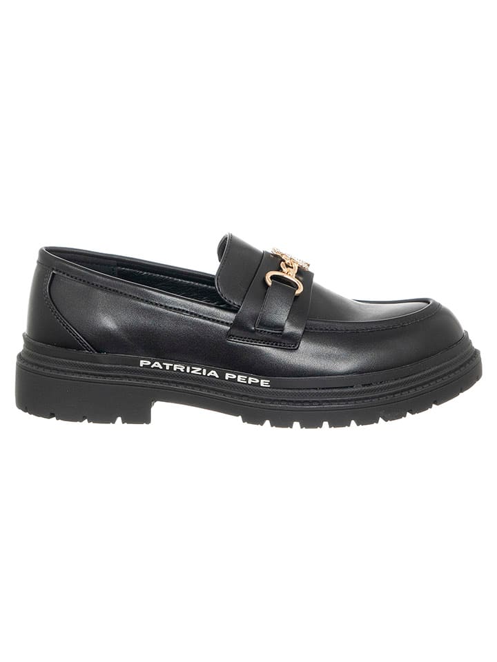Patrizia Pepe Mokasyny w kolorze czarnym rozmiar: 41