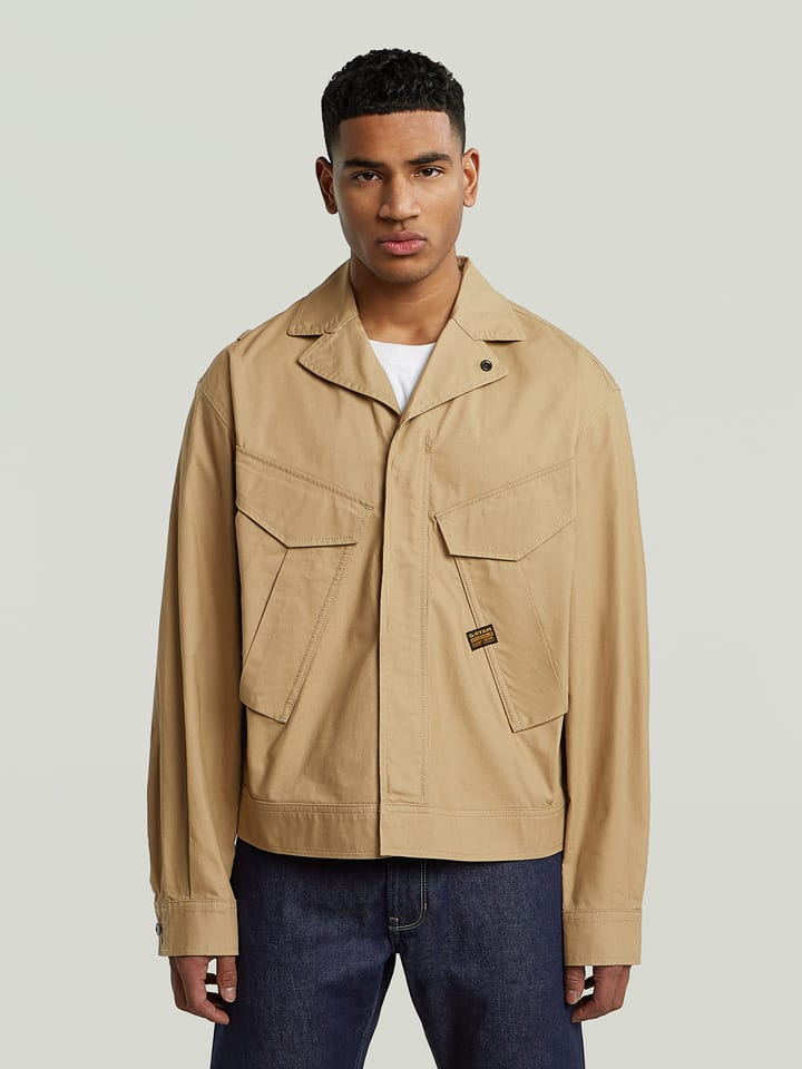 G-Star Kurtka koszulowa w kolorze beżowym rozmiar: M