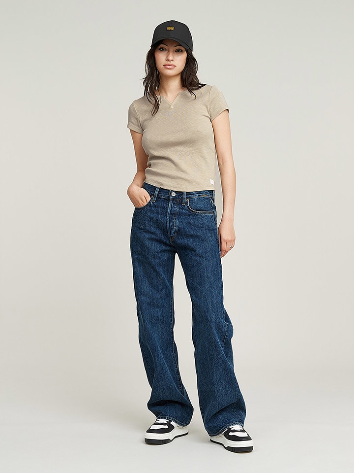 G-Star Koszulka w kolorze beżowym rozmiar: XL