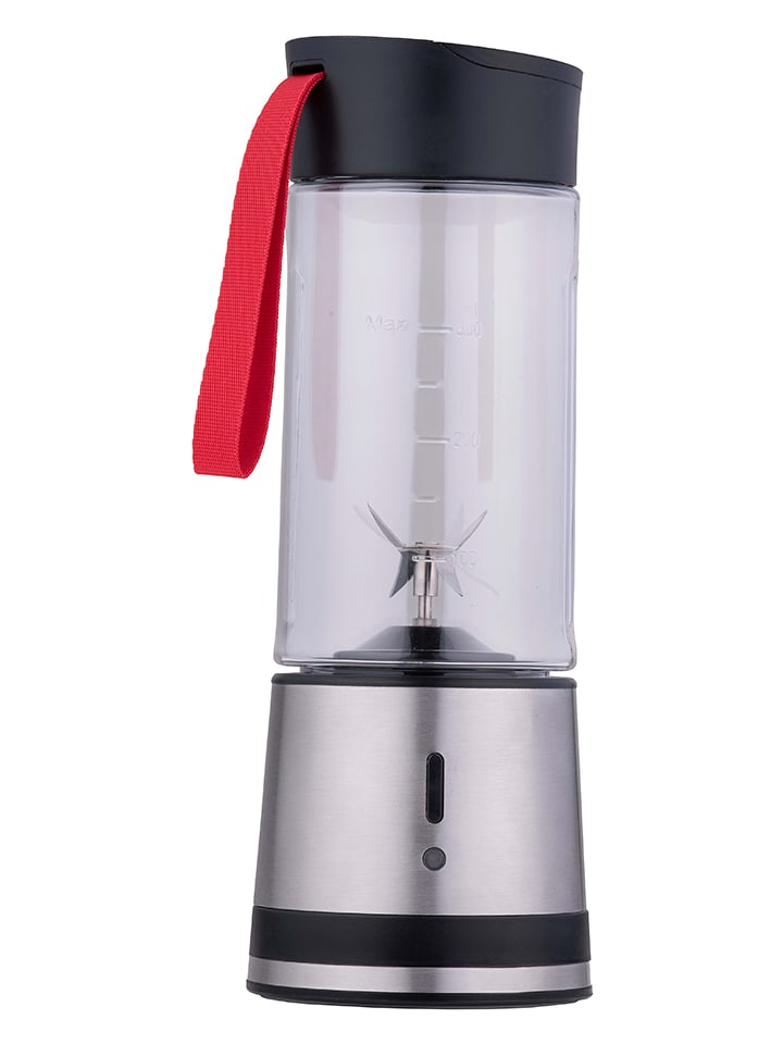 Alpina Blender w kolorze srebrno-czarnym do smoothie - 300 ml rozmiar: onesize