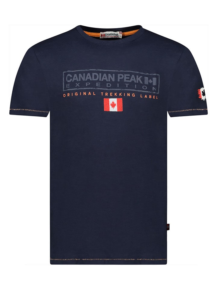 Canadian Peak Koszulka "Jasiceak" w kolorze granatowym rozmiar: XL