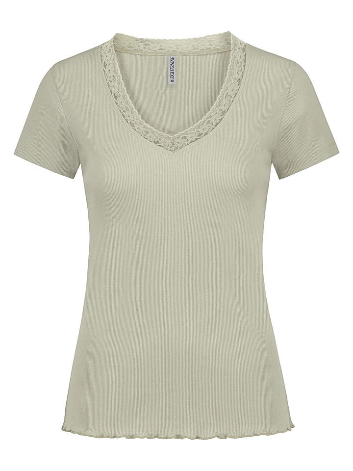 Eight2Nine Koszulka w kolorze khaki rozmiar: XL