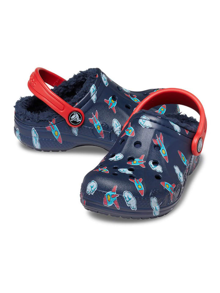 Crocs Chodaki "Baya" w kolorze granatowo-czerwonym rozmiar: 23/24