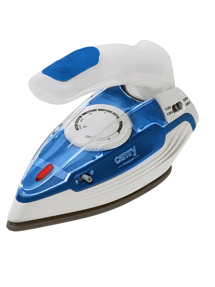 Adler Żelazko turystyczne w kolorze biało-niebieskim rozmiar: onesize