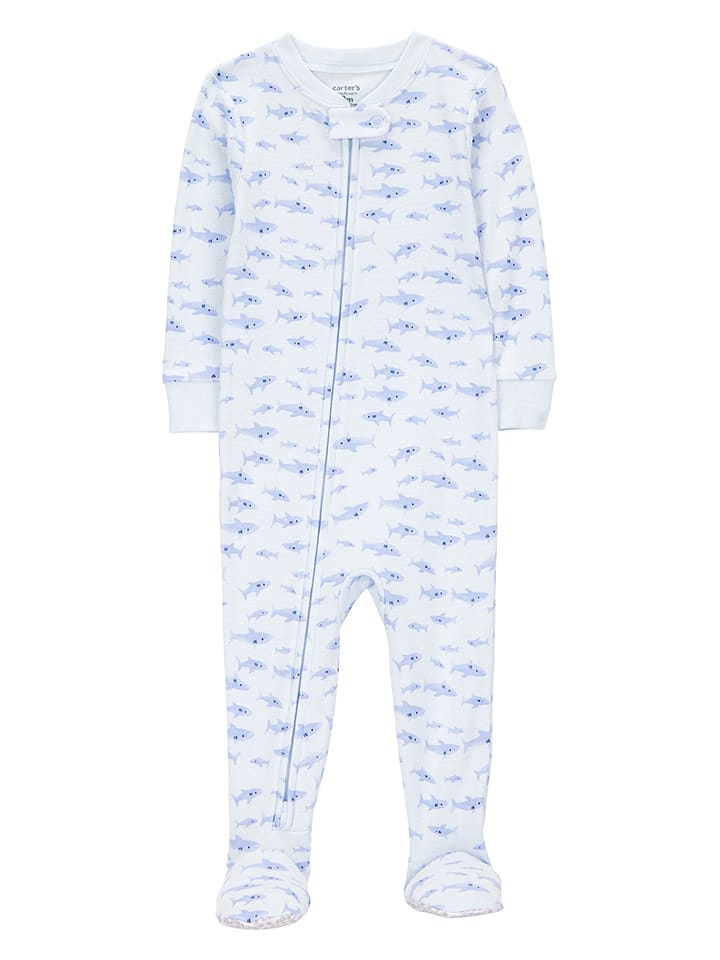 carter's Śpioszki w kolorze błękitnym rozmiar: 86