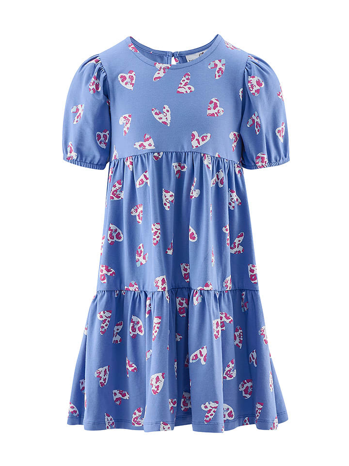 happy girls by Eisend Sukienka w kolorze niebieskim rozmiar: 128